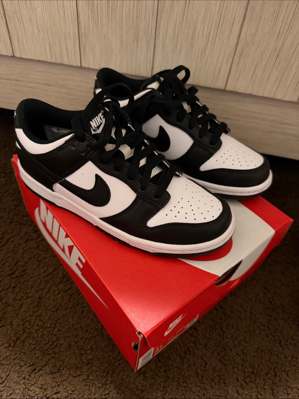 Nike Black/White Low-Top Sneakers